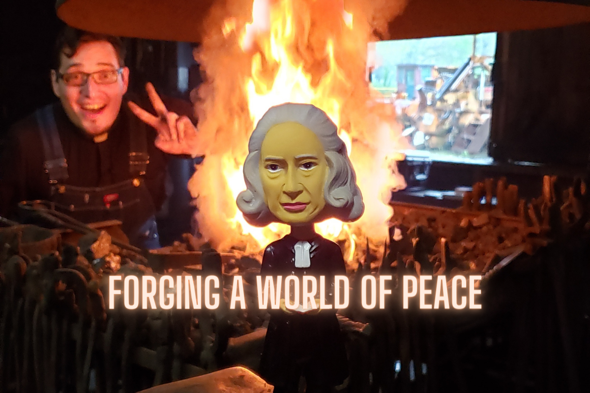 Forging a better world through personal peace