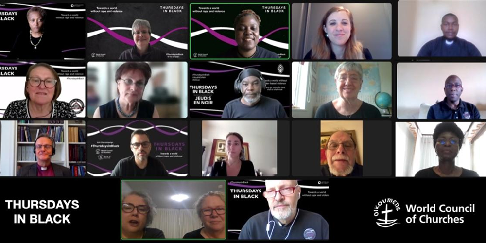 Screenshot of the meeting