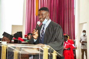 Amos Dobyo- Incoming SRC President.
