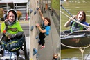 Toda su vida, Amy Saffell ha sido metodista unida y es una entusiasta de los deportes adaptados y su silla de ruedas. Saffell está dedicada a abogar y ser mentora de aquellos que tienen discapacidades físicas. Fotos cortesía de Amy Saffell.