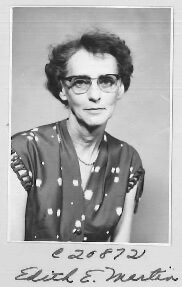 Martin, Edith (1900-1979)