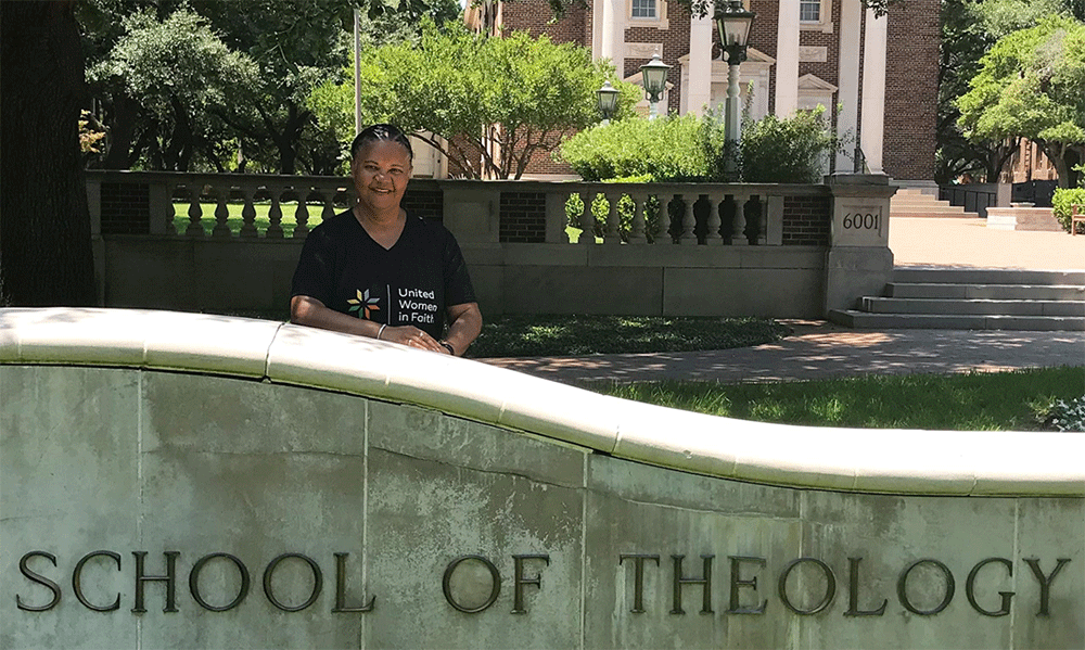 Sally Vonner at Perkins School of Theology in 2023