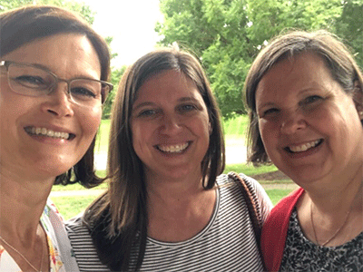 PNP CoFounders Mary Jo, Kathryn and Jane.