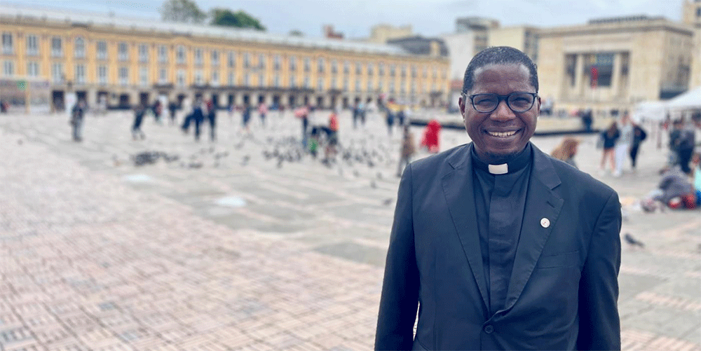 Rev. Dr Kenneth Mtata in Bogota, Colombia. Photo: Marcelo Schneider/WCC
