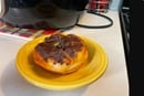 photo of an air fryer doughnut made by Lily Buchanan photo of an air fryer doughnut made by Lily Buchanan