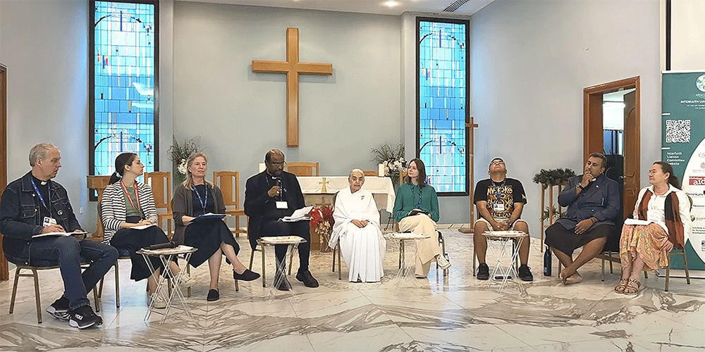 The Interfaith Talanoa Dialogue at COP28 was held at Christ Church Jebel Ali, Dubai, United Arab Emirates. 