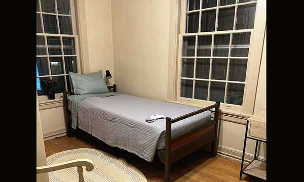 Magnolia Avenue's parsonage is renovated by church members and set up as a group home.