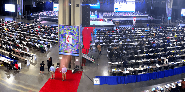 A view of the 2020/2024 General Conference of The United Methodist Church held in Charlotte, N.C., April 23-May 3, 2024.