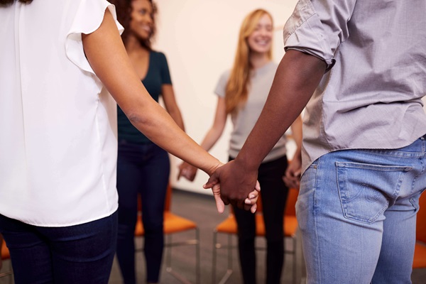 holding-hands-prayer-circle Prayer draws us together and aligns our vision with God's