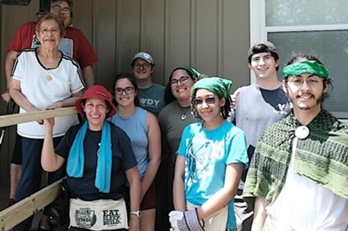 College U.M. ARMY students unite in mission