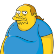 "The Simpsons" Jeff Albertson, AKA "Comic Book Guy"