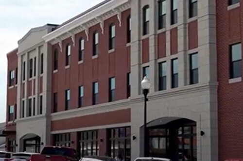 Central Methodist University downtown revitalization project. Courtesy GBHEM