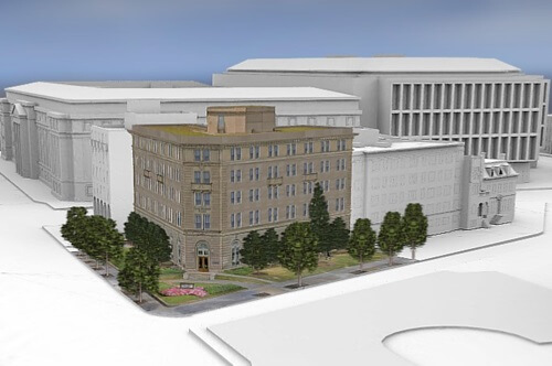 Online tour of the United Methodist Building. Courtesy of GBCS