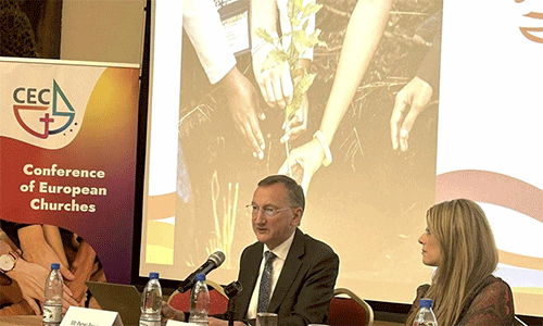 World Council of Churches (WCC) at European consultation on just peace.