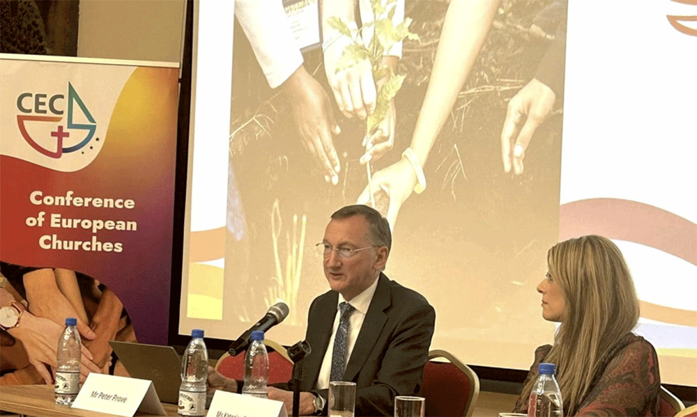 World Council of Churches (WCC) at European consultation on just peace.