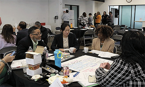 GBCS Board work session during Spring 2025 Board Meeting in Torrance, California. Photos courtesy of Robin Kelby, Joscie Cutchens and Levi Bautista.