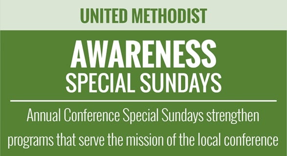 United Methodist Church - Awareness Special Sundays - Thumbnail