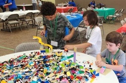 A LEGO-themed gathering is captivating families, encouraging creativity and nurturing discipleship.