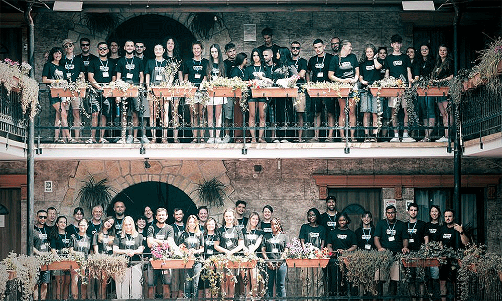 Young adults gathered for the YouMe 2025 event held in Romania, Central and Southern Europe Episcopal Area. (Photo: Rev. Damian Szczepanczyk, UMC Poland)