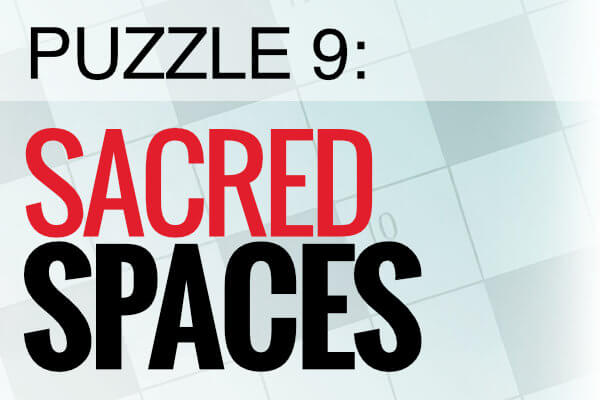 United Methodist Church Games - Crossword 9: Sacred Spaces