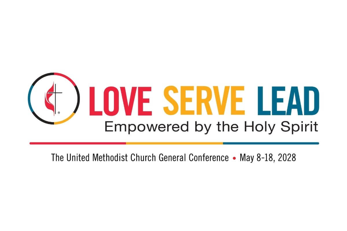 Logo for the 2028 General Conference of The United Methodist Church. (Created by United Methodist Communications)