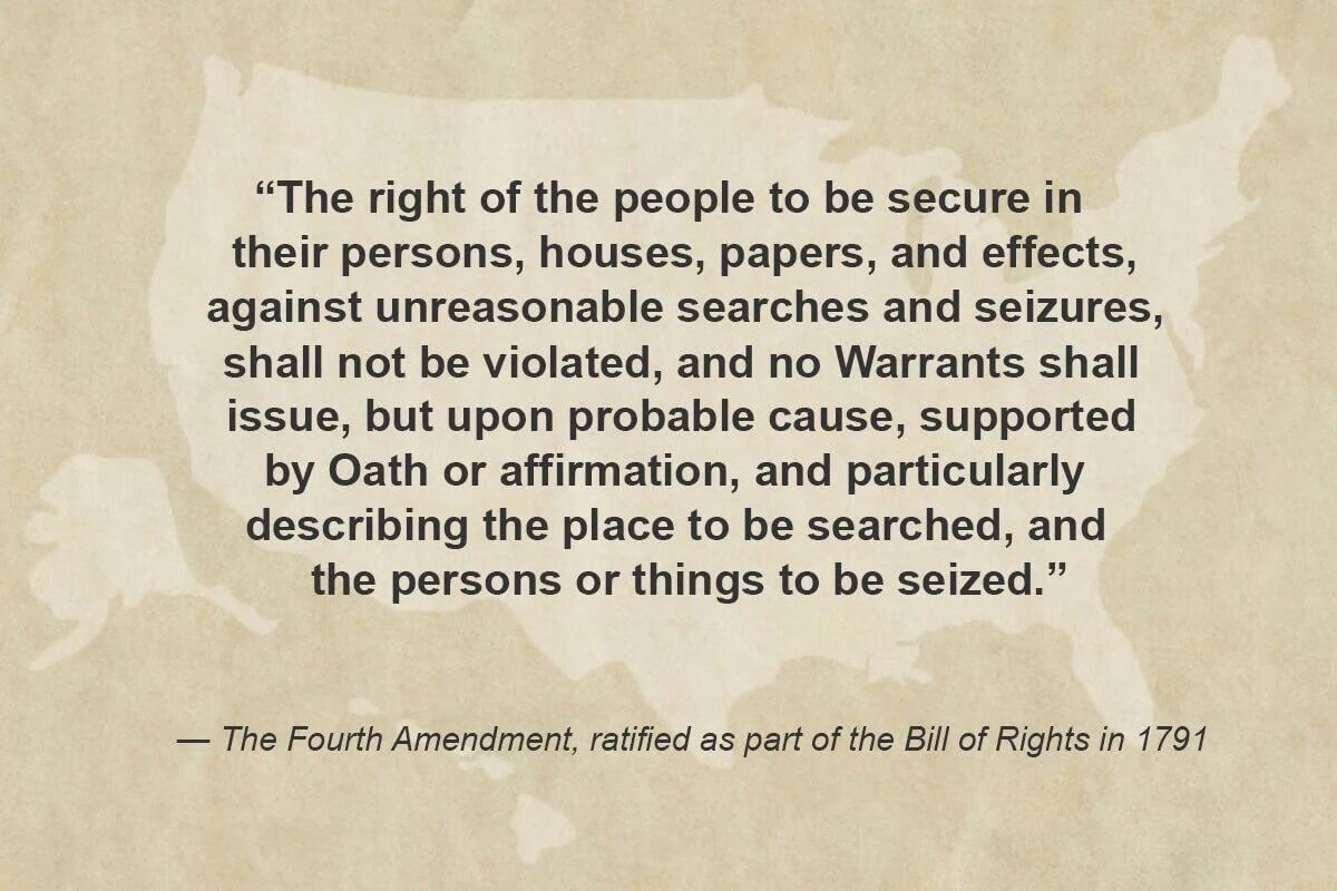 연합감리교 이민법·정의네트워크는 트럼프 대통령의 이민 정책이 미치는 영향에 대한 최신 정보를 공개하고, 연방 이민 단속 당국과 만났을 때 취해야 할 행동과 개인의 권리에 대해 안내했다. 하지만 연합감리교 법률 전문가들은 수정헌법 제4조가 보장하는 권리를 포함해 이러한 권리를 주장하는 행위가 현재는 더 큰 위험을 수반할 수 있음도 인정했다. 양피지 이미지:  Safwan Thottoli, Unsplash제공; 지도 이미지: OpenClipart-Vectors, Pixabay 제공; 그래픽: 로렌스 글래스, 연합감리교뉴스.