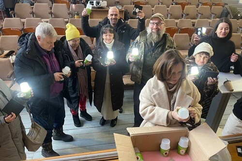 Five years since a destructive war began, Ukrainians are cold and suffering. United Methodists are sending aid to shine light in the darkness.