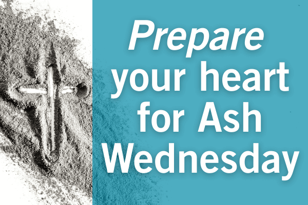 Ash Wednesday devotional