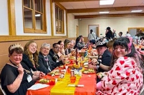 Hettinger UMC and an array of community partners hosted a Night to Shine event that welcomed nearly 200 people to a night of fun and kindness.