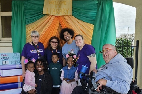 Elk Grove UMC hosted an event alongside community partners to encourage a love of reading and to create a safe space for people of all ages.