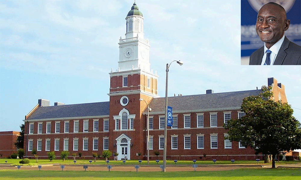 Photo credit: Rust College and President Dr. Johnny M. Moore.