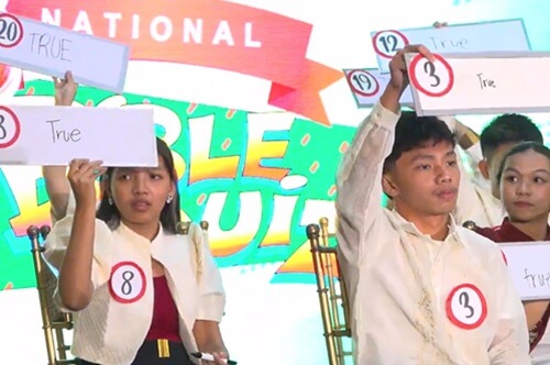 Bible quiz equips young people in the Philippines