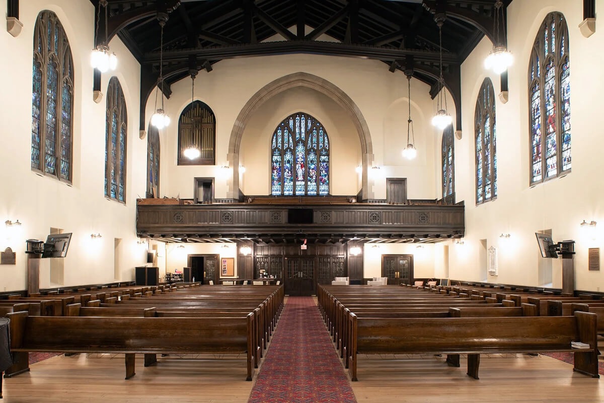 Le « Leadership Gathering », organisé par le Conseil des Évêques, se tiendra du 20 au 24 octobre à la Knox United Church Calgary, dans le centre-ville de Calgary, au Canada. La guerre au Moyen-Orient et l’épidémie d’Ebola au Congo ont certes compliqué les choses, mais les organisateurs de ce rassemblement vont de l’avant avec cet événement destiné à aider l’Église Méthodiste Unie à entamer un nouveau chapitre. Photo gracieusement fournie par la Knox United Church Calgary.