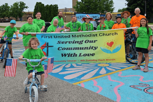 North Branch: First UMC’s bicycle outings include fellowship, prayer, and specialty bikes and trikes that make outings accessible.