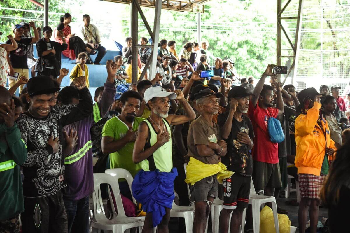 Attendees participate in Aeta Day 2026, a gathering of Filipino Indigenous peoples and their allies. Communities come together to celebrate their culture and traditions while working to preserve ancestral lands and their way of life.